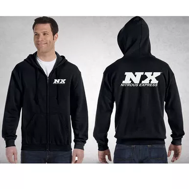 Nitrous Express Nx Zip-Up Hoodie/Jacket 2Xl, Part #NX-191192X